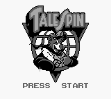 Tale Spin (Europe) Title Screen